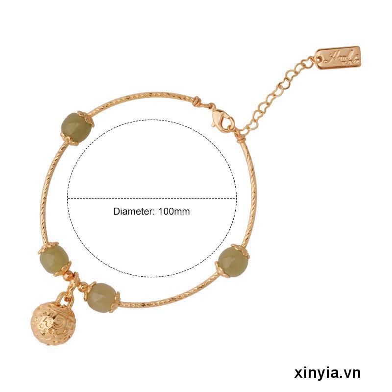 Vòng Đeo Tay Có Chuông Phong Cách Hoàng Gia Sang Trọng Cao Cấp Cho Nữ