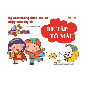 Bé Tập Tô Màu - Màu Đỏ
