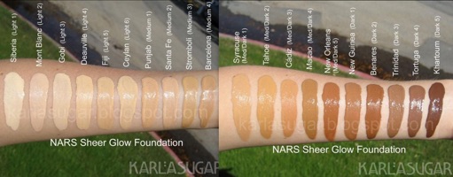 Kem Nền Nars Sheer Glow Foundation