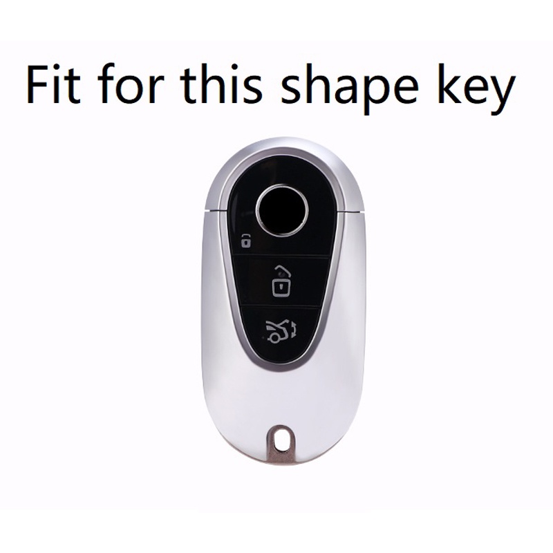 Vỏ Chìa Khóa Điều Khiển Từ Xa Bằng Hợp Kim Kẽm Mới Cho Mercedes Benz W223 Class S300 S350 S450 S500 2020 2021