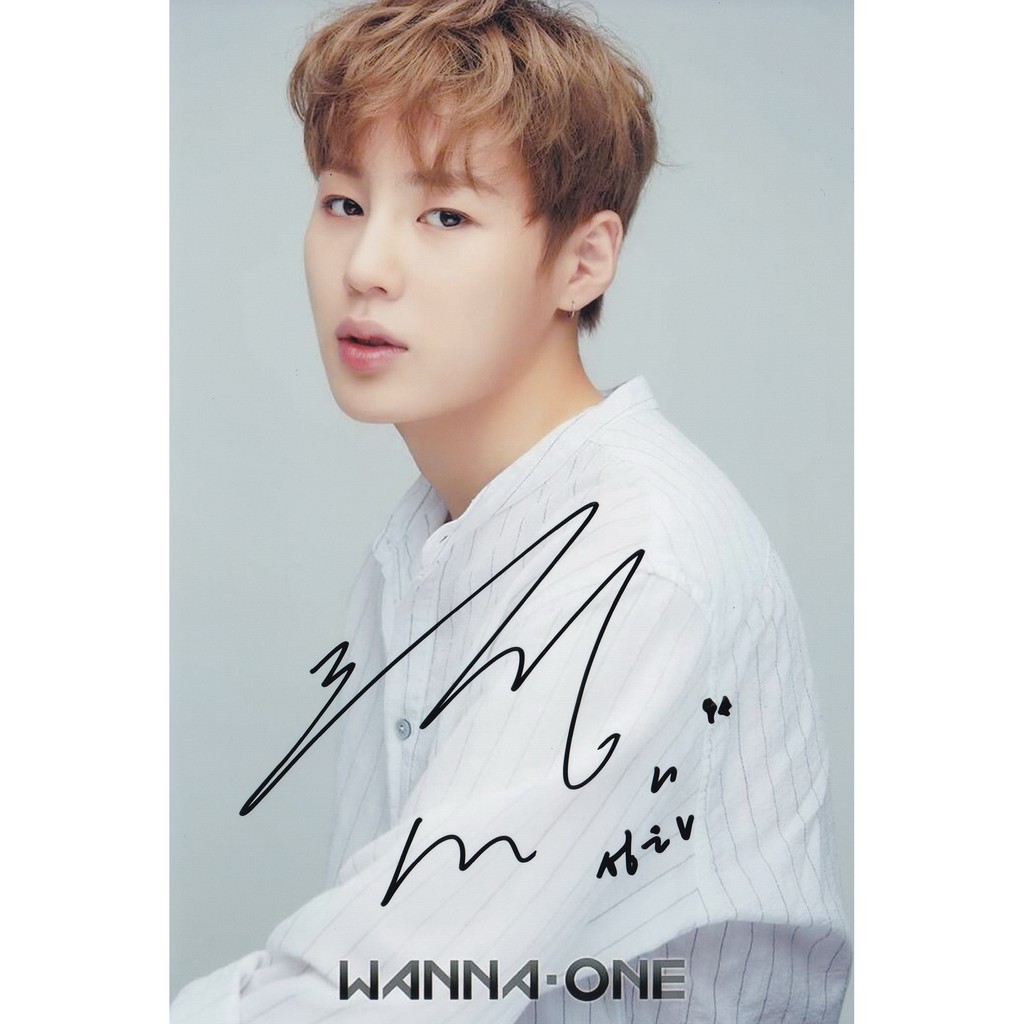 Chữ ký tay của Wanna One