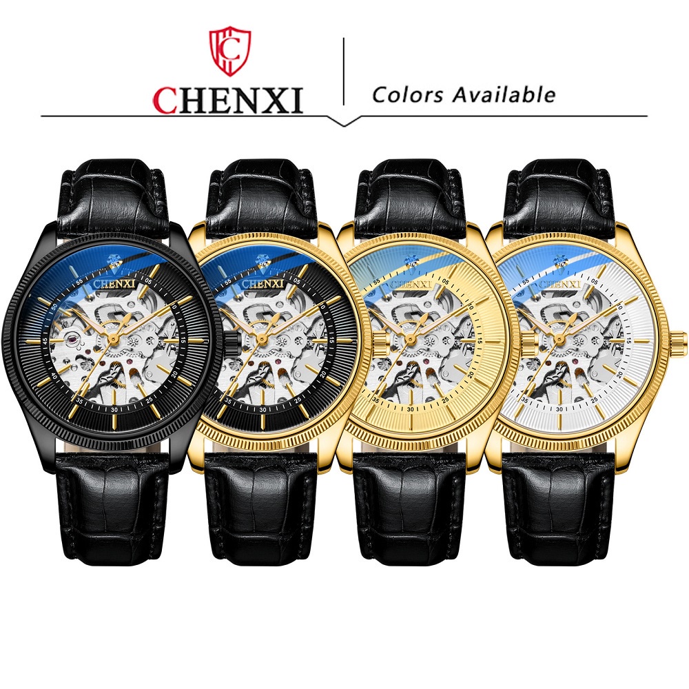 Đồng Hồ Cơ Tự Động CHENXI Chống Nước Sang Trọng Cho Nam