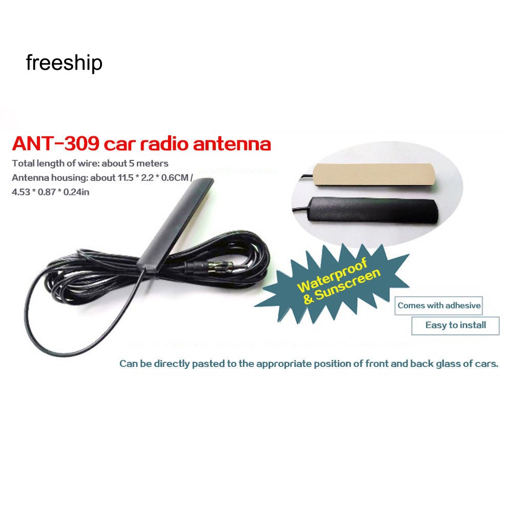 Anten radio FM/AM thiết kế ẩn chống thấm nước tiện dụng