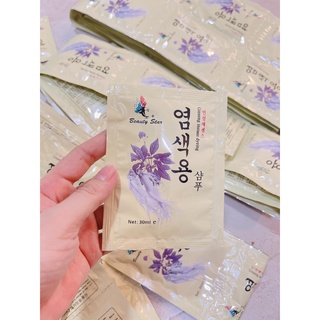 Gói dầu gội đen tóc beauty star hàn quốc 30ml