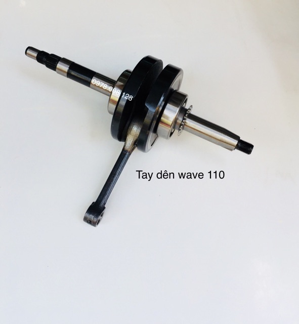 Dên wave 110 chui đen ate