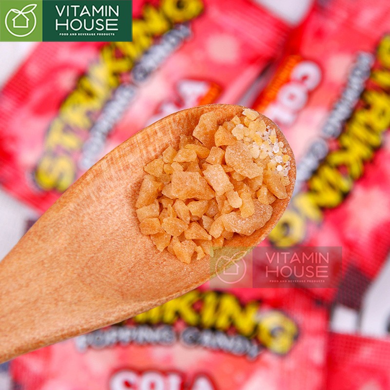 Kẹo Nổ Nhỏ Striking Popping Candy Nhiều Vị 15g [Vitamin House]