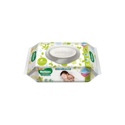 Khăn ướt Huggies không mùi 64 miếng