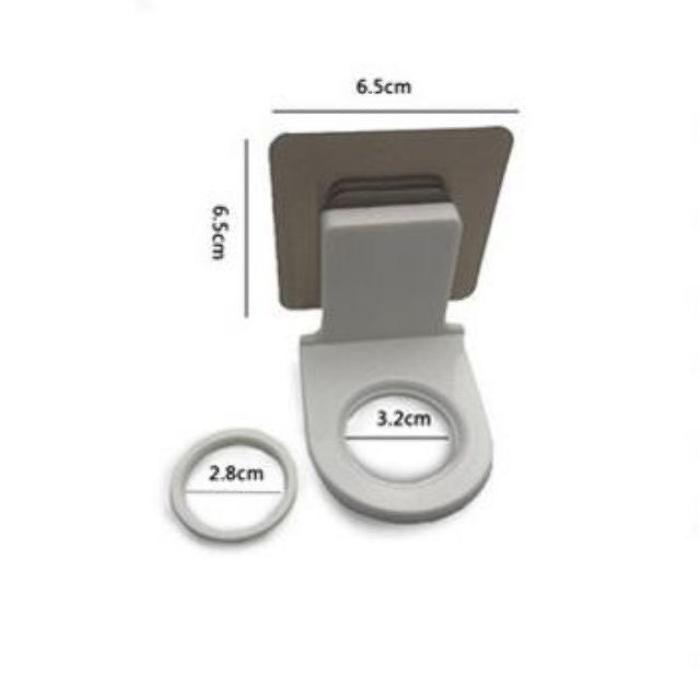 Móc Dán Tường Treo Chai Dầu Gội, Sữa Tắm, Xà Phòng, Nước Rửa Tay/ Giá Gắn Tường Nhà Tắm, Bồn Rửa