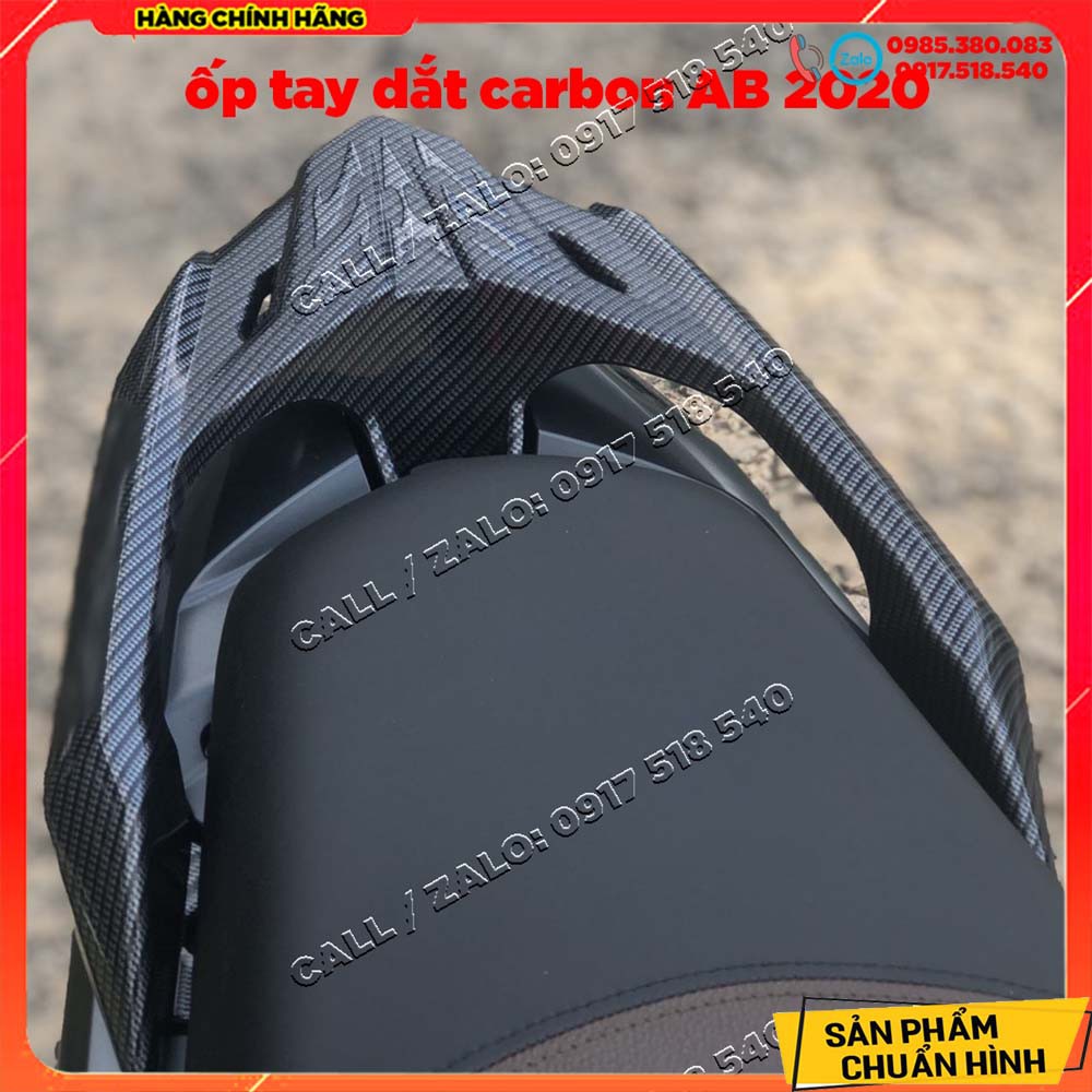 Ốp Tay Dắt AB 2020 - 2021 Sơn Carbon Loại 1 ( AIR BLADE 2020 )