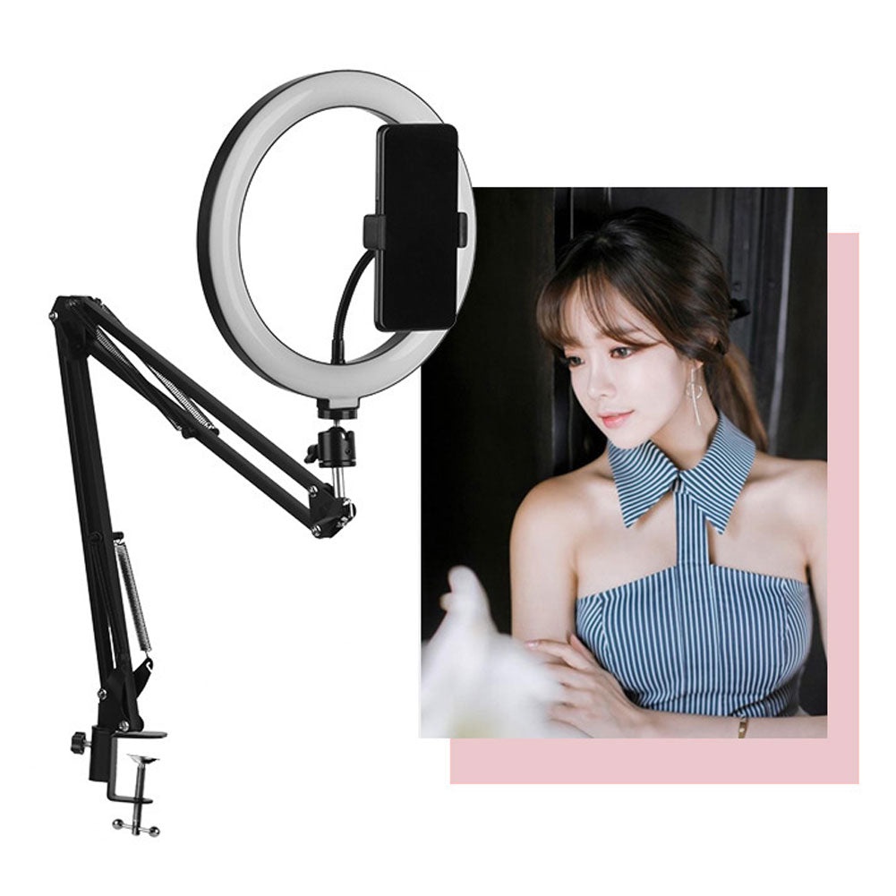 Chân máy đèn vòng chụp ảnh cho điện thoại, Giá đỡ - phụ kiện đèn vòng livestream