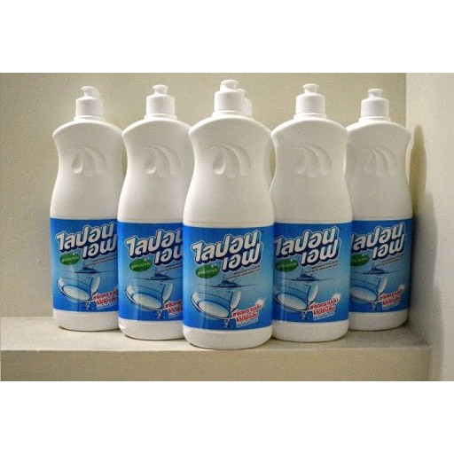 Nước rửa chén bát không mùi Lipon chai 800ml - Thái Lan