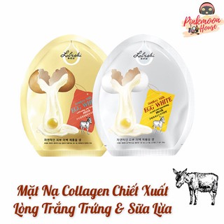  Mặt Nạ Collagen Sữa Lừa Lòng Trắng Trứng Trẻ Hóa Nuôi Dưỡng Tế Bào