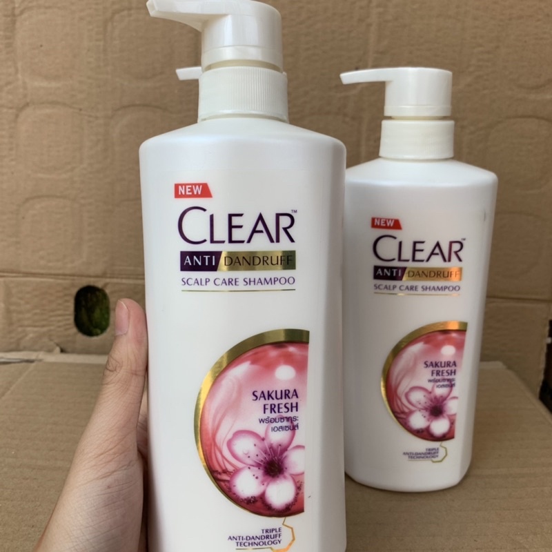 Dầu Gội Clear Thái Lan Hương Hoa Anh Đào 400ml