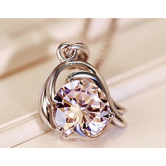 Dây chuyền bằng bạc 925 mặt dây hình cung hoàng đạo thời trang