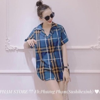 Áo sơ mi kẻ sọc bbr hàng đẹp