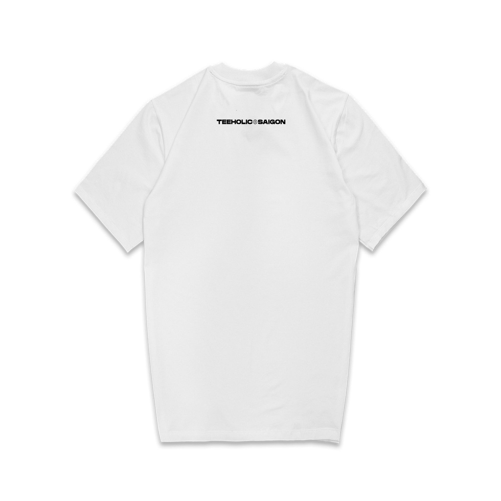 Áo Thun Form Rộng Unisex TeeHolic Cô Gái Corset Màu Đen Trắng