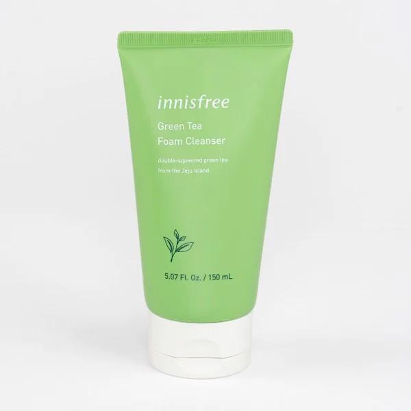 Sữa Rửa Mặt Chiết Xuất Từ Trà Xanh Innisfree Green Tea Foam Cleanser 150ml