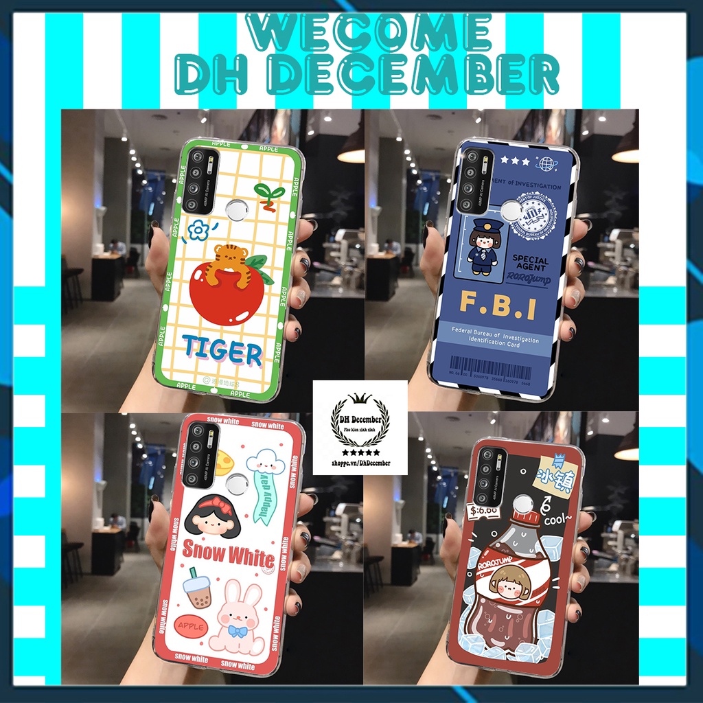 Ốp lưng dẻo Vsmart LIVE 4 in hình 3D GẤU cute be@r, soda, happy day cực hot ,thời thượng