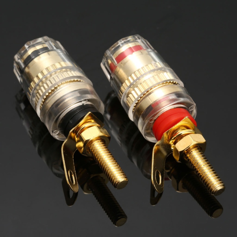 Set 8 Đầu Nối Khuếch Đại Âm Thanh 4mm Cho Ổ Cắm Bắp Chuối