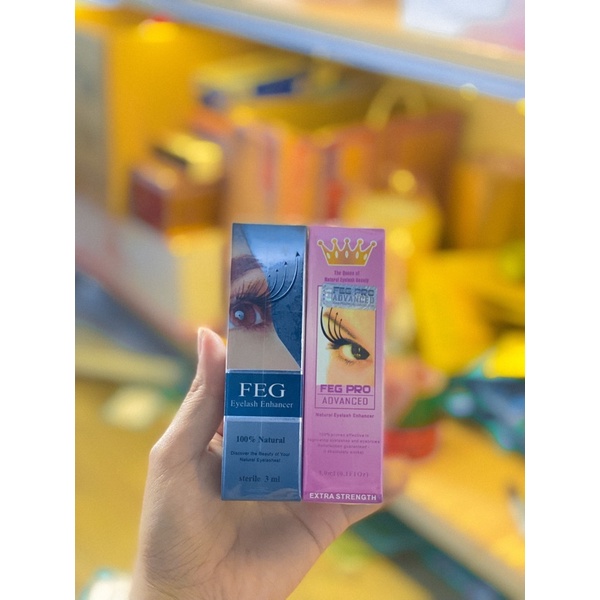 serum dưỡng mi f e g loại hồng đậm