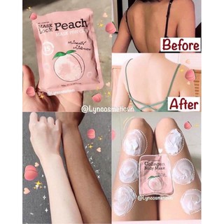 Ủ trắng đào collagen body mask