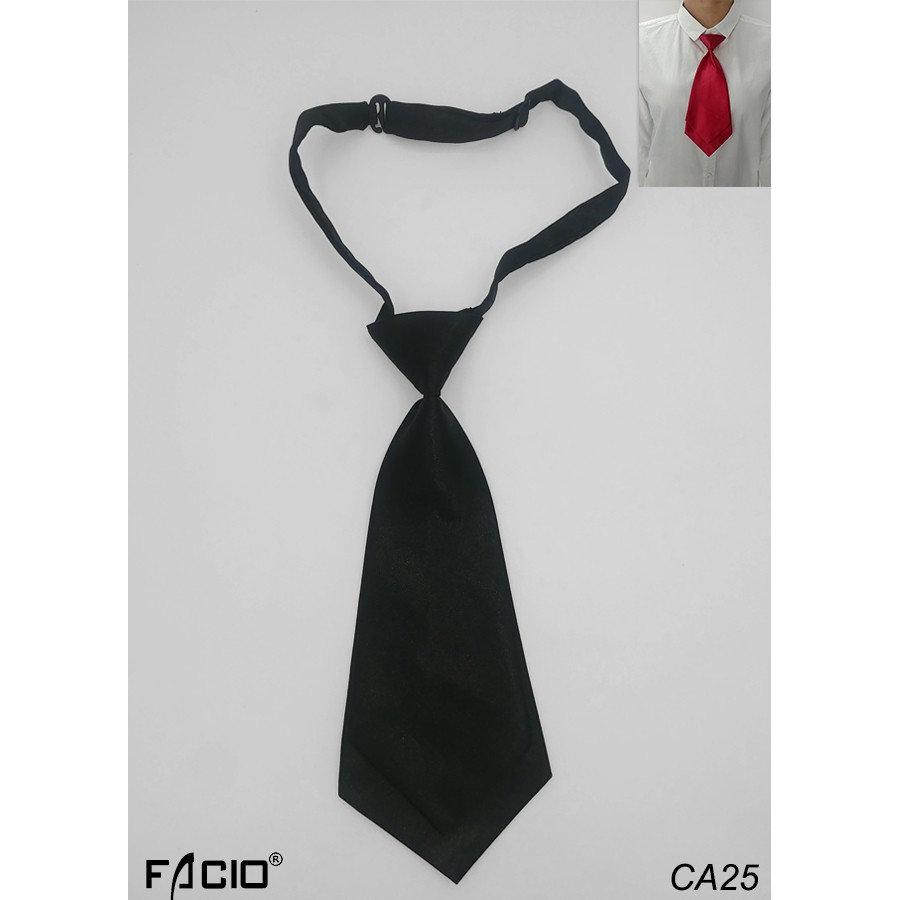 CÀ VẠT THẮT SẴN - CA VẠT CÔNG SỞ - ĐỒNG PHỤC, DÀNH CHO NAM, NỮ, HỌC SINH, SINH VIÊN, FACIOSHOP C25