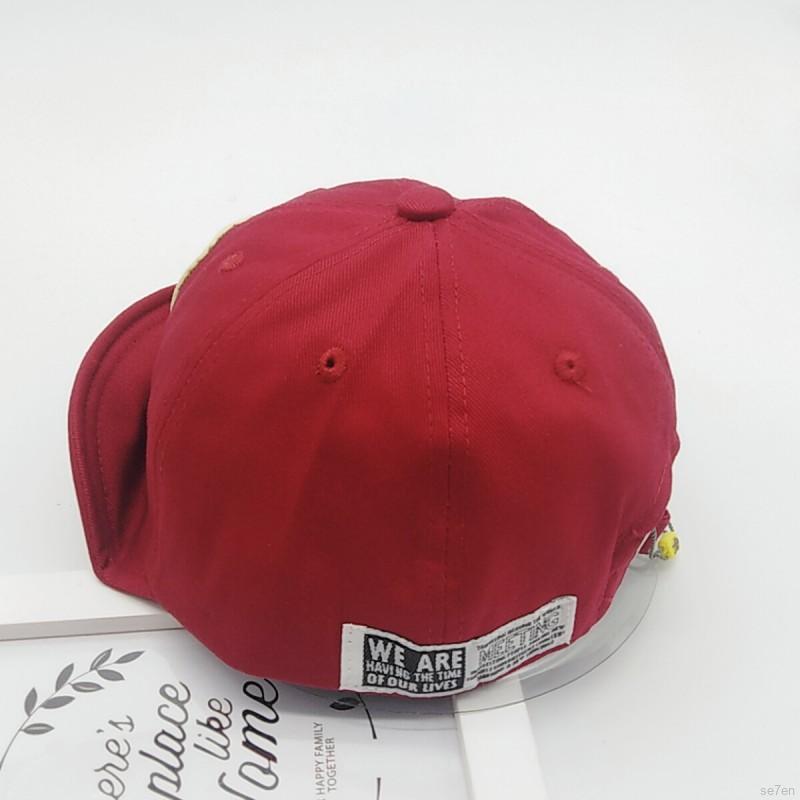 Mũ lưỡi trai che nắng kích thước điều chỉnh được thời trang dành cho bé 1-3 tuổi