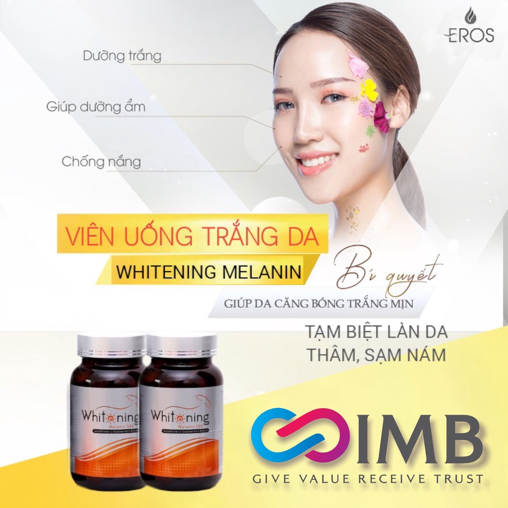 Viên Uống Trắng Da Whitening Maxx (Hộp 60v)