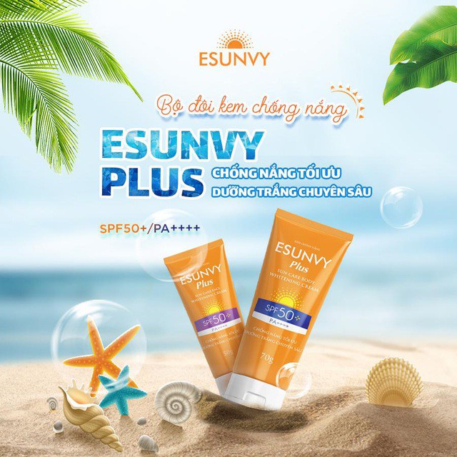 Esunvy - Review Kem Chống Nắng ESUNVY SUN CARE SPF50+/PA++++