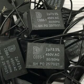 5 Tụ quạt 2uf / 450V