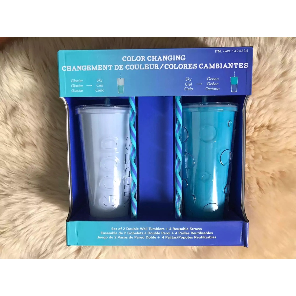 LY ĐỔI MÀU VỚI NƯỚC LẠNH PARKER LANE COLOR CHANGING TUMBLER