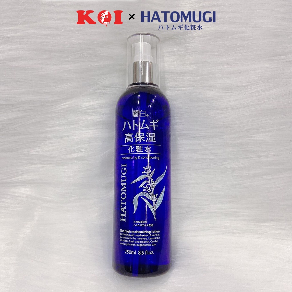 Nước hoa hồng dưỡng ẩm sâu và làm sáng da Hatomugi High Moisturizing Lotion 250ml