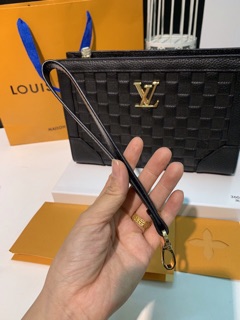 Ví Cầm Tay LV Super (Da Thật)