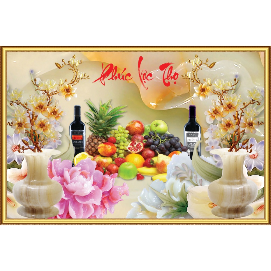 Tranh phòng thờ, bàn thợ in theo mọi kích thước yêu cầu