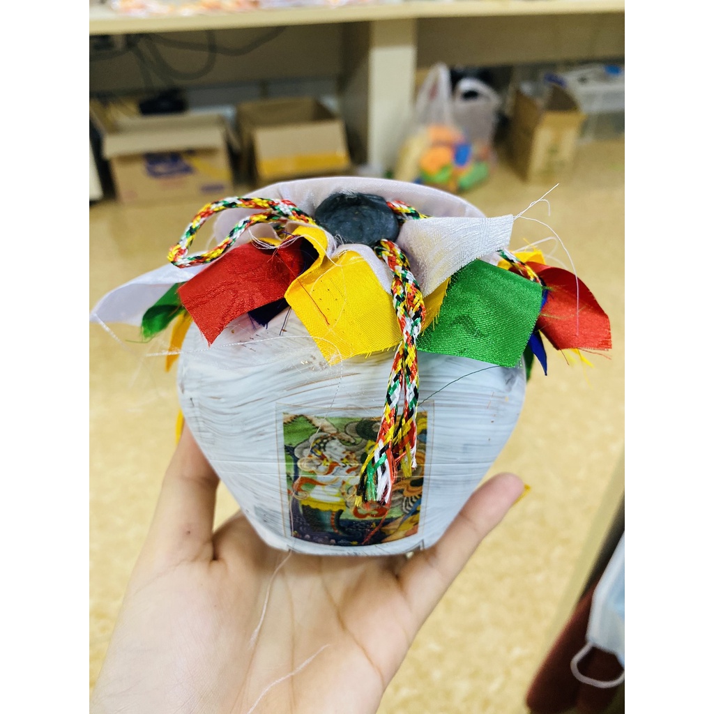 [Pháp Bảo Minh Châu]Bảo bình đồng NEPAL (Tu viện Shechen) GIÚP TĂNG TRƯỞNG VỀ TÀI BẢO , THU HÚT TÀI LỘC