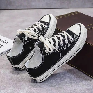 Giày thể thao nam nữ - giày converse cv 1970s cổ thấp đen thời trang học sinh đi học giá rẻ