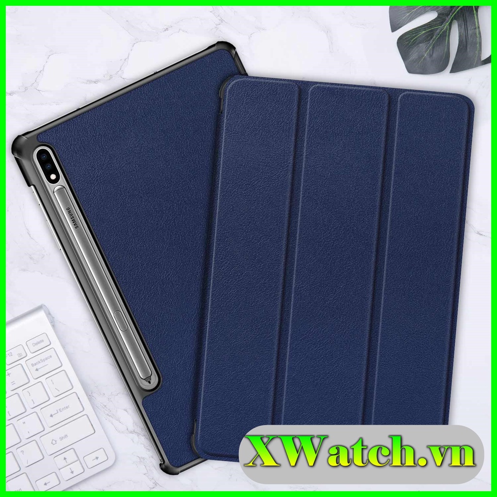 Bao da từ tính Samsung Galaxy Tab S7 FE/ Tab S7 Plus S8 Plus S7 Lite T970/ T976 đóng mở màn hình tự động