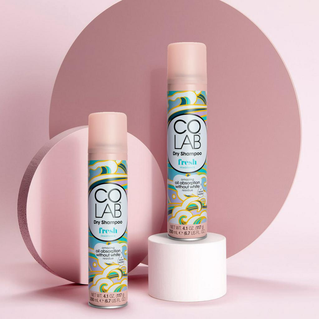 Dầu Gội Khô Colab Dry Shampoo hương Fresh 200ml