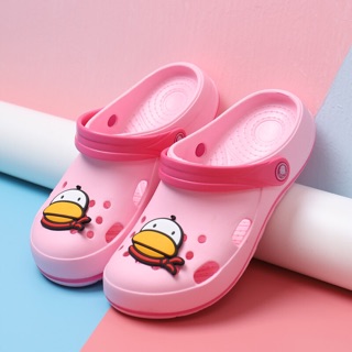 Dép sục kèm sticker chú vịt cute