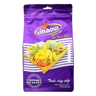 TRÁI CÂY SẤY VINAMIT 250G
