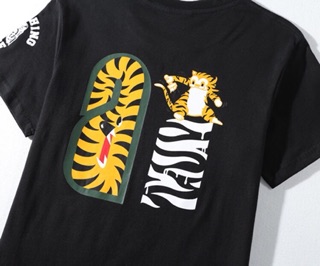 Áo Phông Bape Shark x Tiger