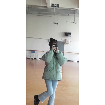 Áo phao Quảng Châu đại hàn dáng rộng