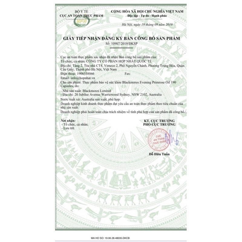 Tinh Dầu Hoa Anh Thảo - Blackmores Evening Primrose Oil - ÚC - (190 viên) | BigBuy360 - bigbuy360.vn