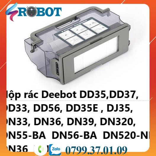Hộp rác Robot hút bụi Ecovacs Deebot DD35/DD37/DD33/DD56/DD35E/DJ35/DN33/DN36/DN39/DN320/DN55/DN56/DN520 /DN36/DN39