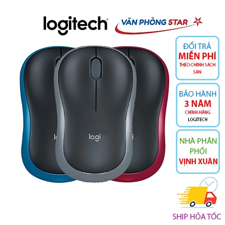 Chuột chơi game không dây Logitech M185 chính hãng bảo hành toàn quốc