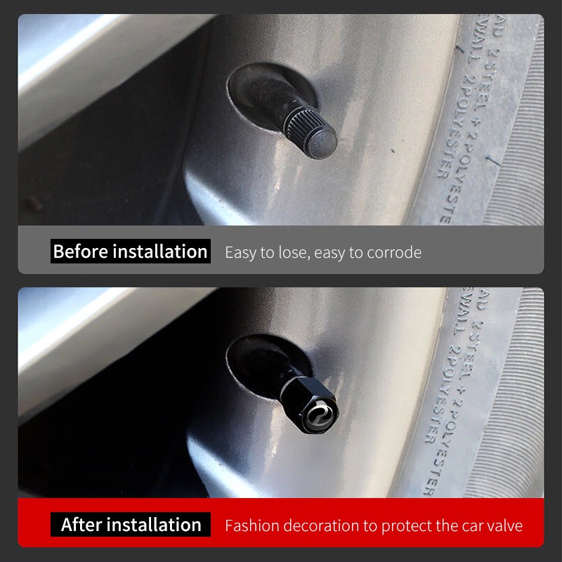 Nắp Van Bánh Xe Hơi Bằng Hợp Kim Kẽm Chuyên Dụng Cho Toyota Vios Yaris Altis Camry Avanza