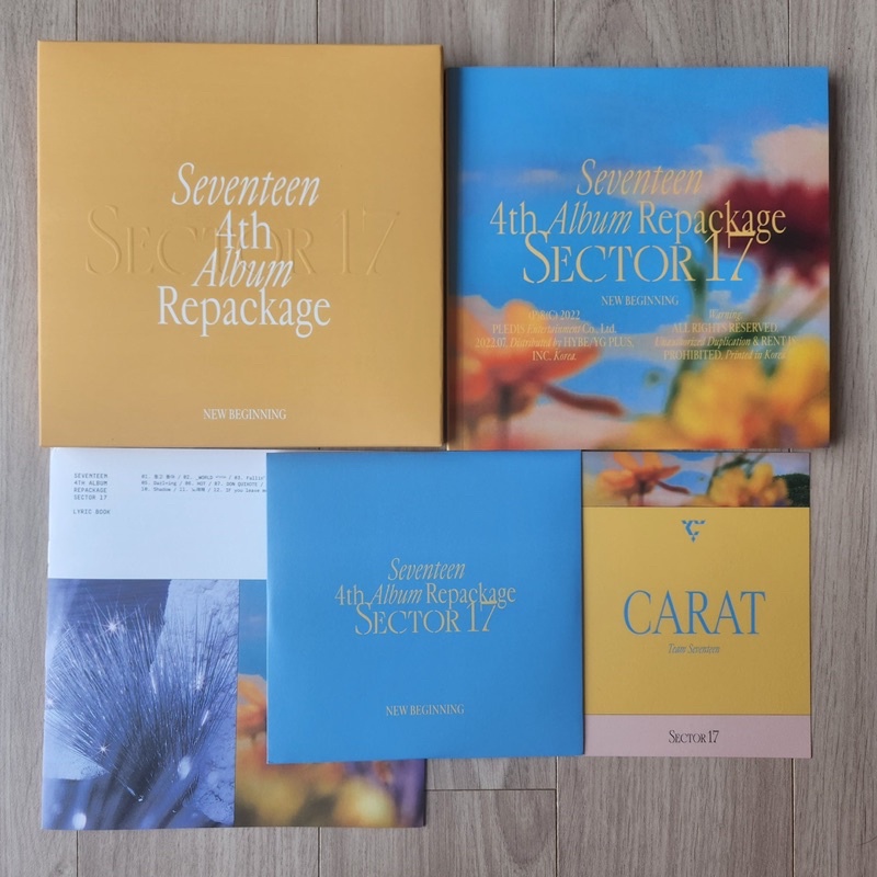 Album Seventeen - Sector17 Có sẵn Cửa Hàng Kpop