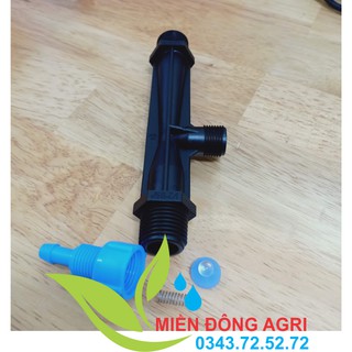 Bộ venturi hút phân phi 21mm [XANH-ĐEN]