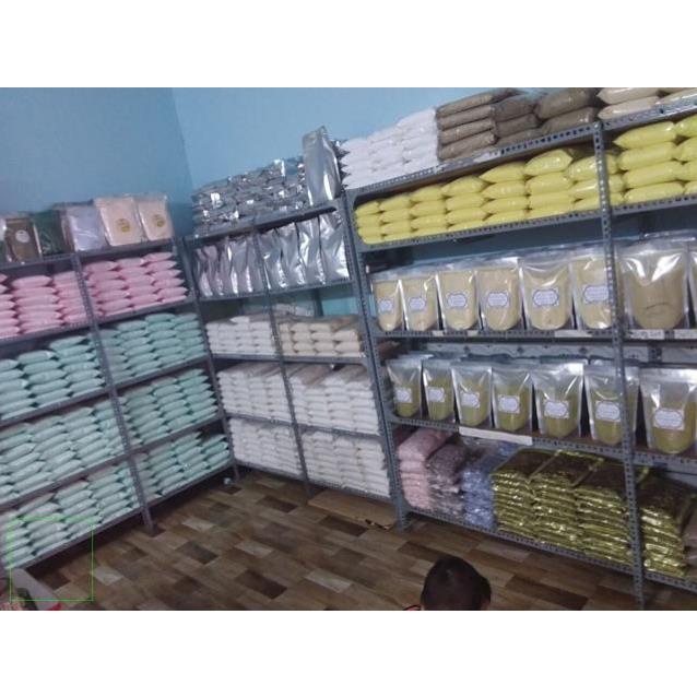 1kg Bột mặt nạ Dẻo Vàng collagen 24k (vàng sâm) handmade
