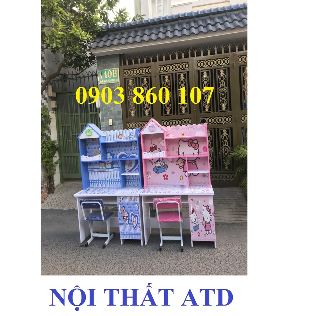 Bàn học sinh nhựa trẻ em cao cấp giá rẻ tại xưởng in 3d nhiều mẫu cho bé
